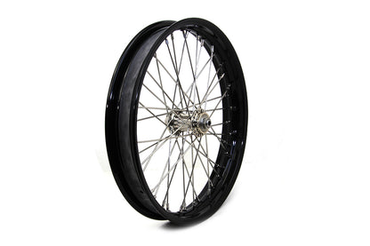 18 x 2.15" WR Front Spool Wheel Black