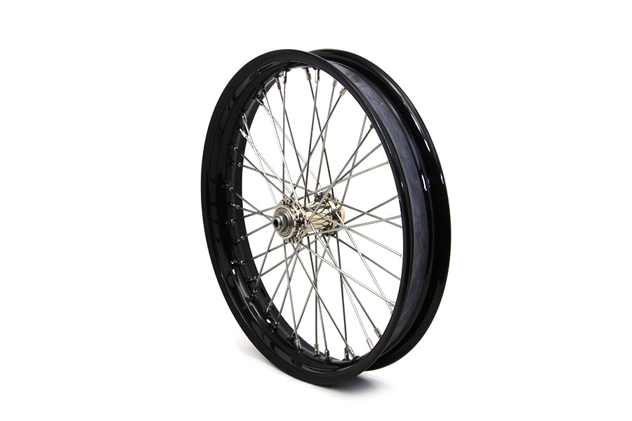 18 x 2.15" WR Front Spool Wheel Black