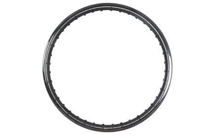 21 X 1.85" Rolled Edge Rim Black
