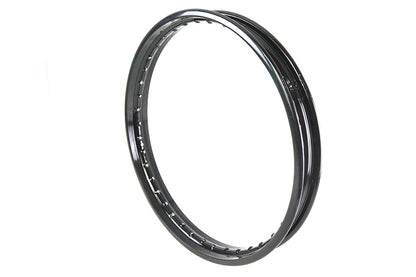 21 X 1.85" Rolled Edge Rim Black