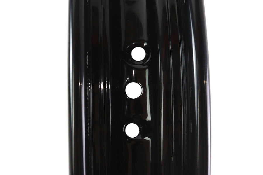 21 X 1.85" Rolled Edge Rim Black