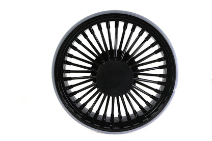 Front 16 x 3.5" Duro 36 Fat Spoke Matte Black Wheel