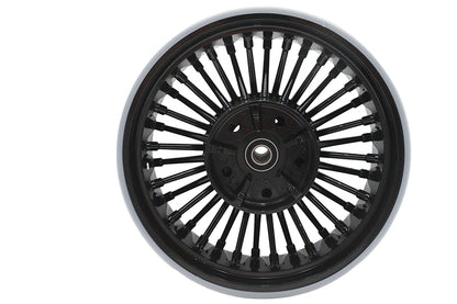 16 X 5.5" Duro 36 Fat Spoke Rear Wheel Gloss Black