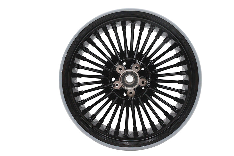16 X 5.5" Duro 36 Fat Spoke Rear Wheel Gloss Black