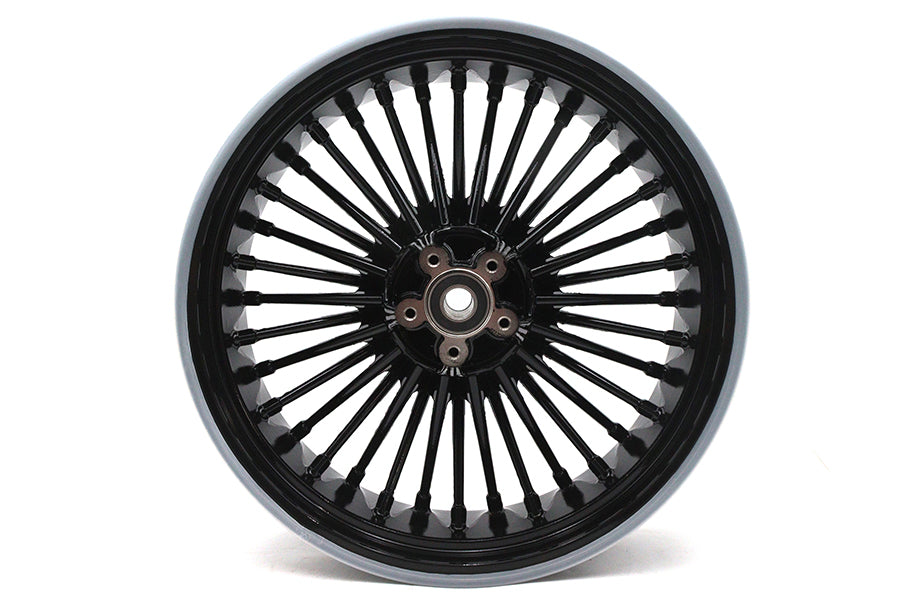 18 X 5.5" Duro 36 Fat Spoke Rear Wheel Gloss Black