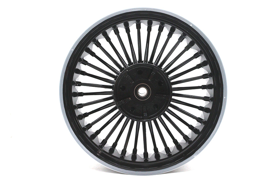 18 X 5.5" Duro 36 Fat Spoke Rear Wheel Gloss Black
