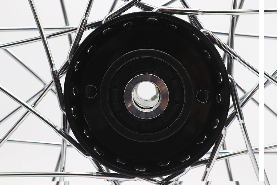 21 x 2.15" Front Spool Wheel Black