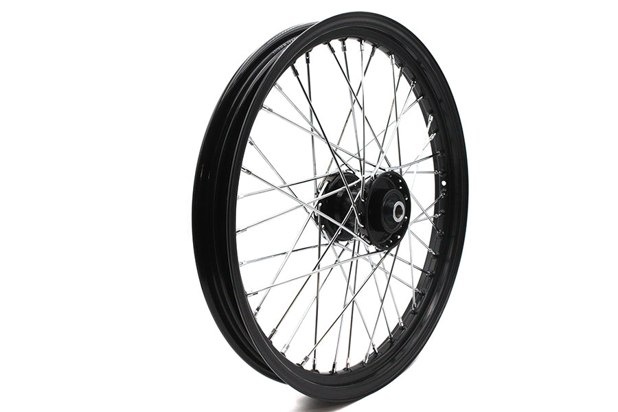 21 x 2.15" Front Spool Wheel Black