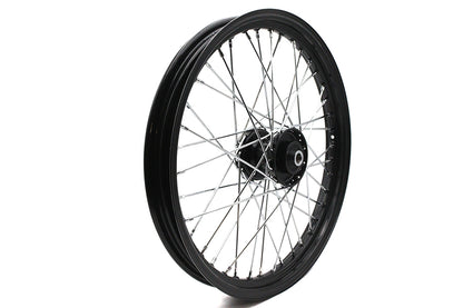 21 x 2.15" Front Spool Wheel Black