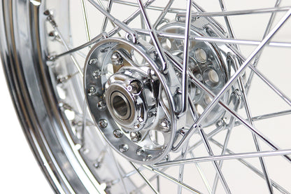 16 x 3.00" Replica F-H Star Hub Wheel Chrome
