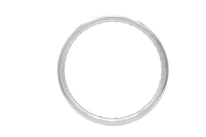 19 X 1.85" Rolled Edge Rim Chrome