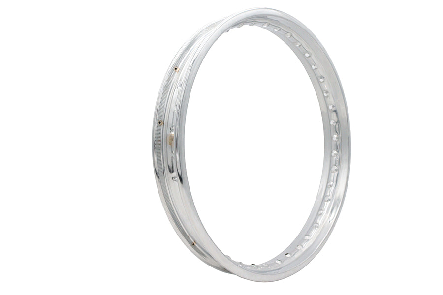 19 X 1.85" Rolled Edge Rim Chrome