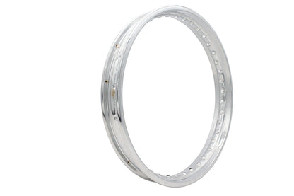 19 X 1.85" Rolled Edge Rim Chrome