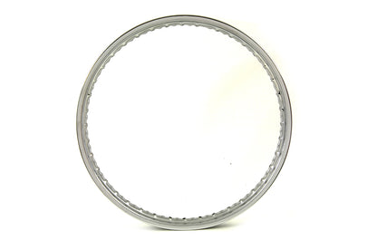 21 x 1.85" Rolled Edge Front Wheel Rim Chrome