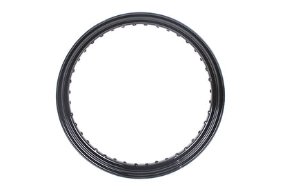 19 x 2.5" Drop Center Black Wheel Rim