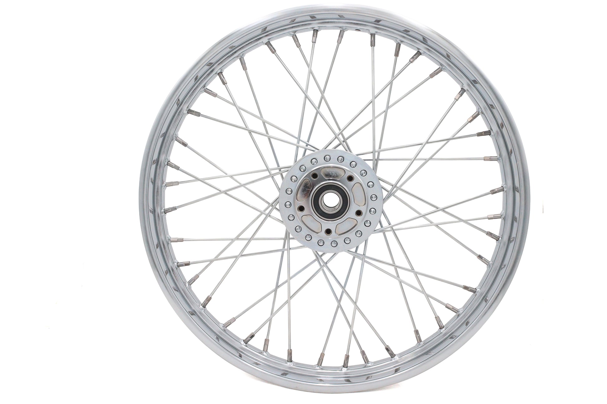 21 x 2.15" Front Wheel Assembly Chrome