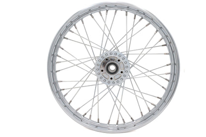 21 x 2.15" Front Wheel Assembly Chrome