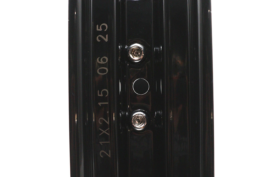 21 x 2.15" Front Spool Wheel Black