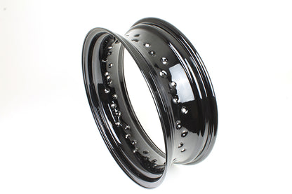 16 X 5" Rim Rear Black