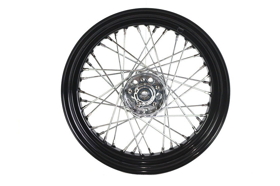 16 x 3.00" Replica KH Hub Wheel Black