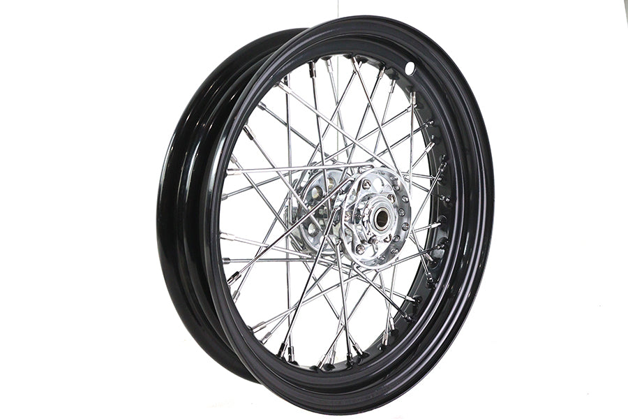 16 x 3.00" Replica KH Hub Wheel Black