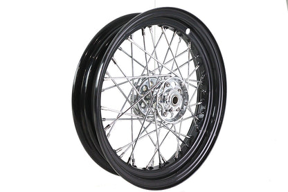 16 x 3.00" Replica KH Hub Wheel Black