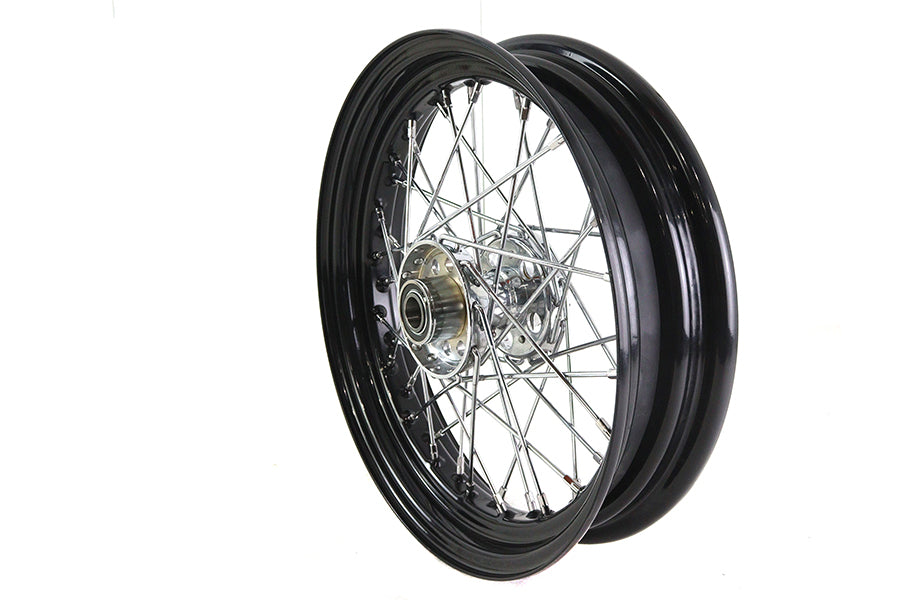 16 x 3.00" Replica KH Hub Wheel Black