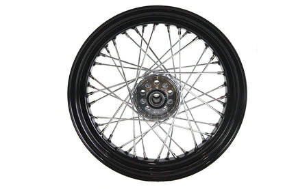 16 x 3.00" Replica KH Hub Wheel Black