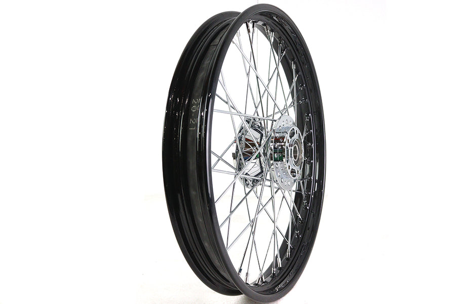 21 x 2.15" Front Wheel Black
