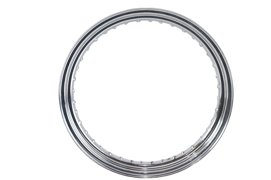 18 X 2.5" Drop Center Chrome Wheel Rim