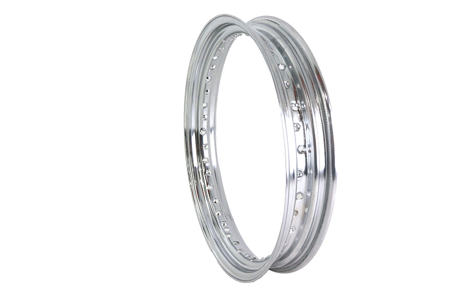 18 X 2.5" Drop Center Chrome Wheel Rim