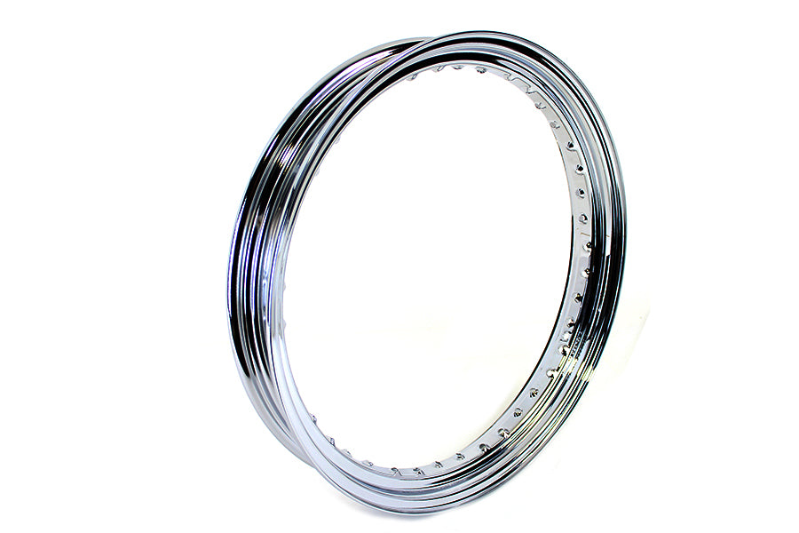 19 x 3.00" Drop Center Steel Rim Chrome