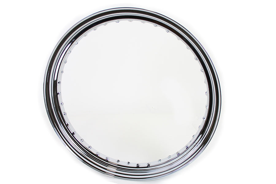 19 x 3.00" Drop Center Steel Rim Chrome