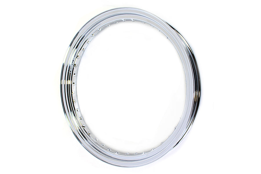 19 x 3.00" Drop Center Steel Rim Chrome