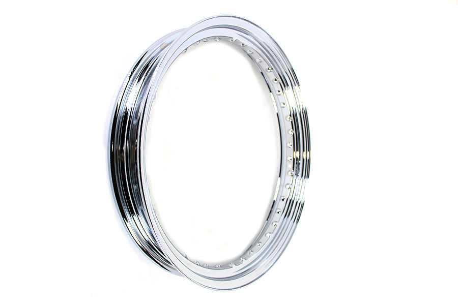 19 x 3.00" Drop Center Steel Rim Chrome