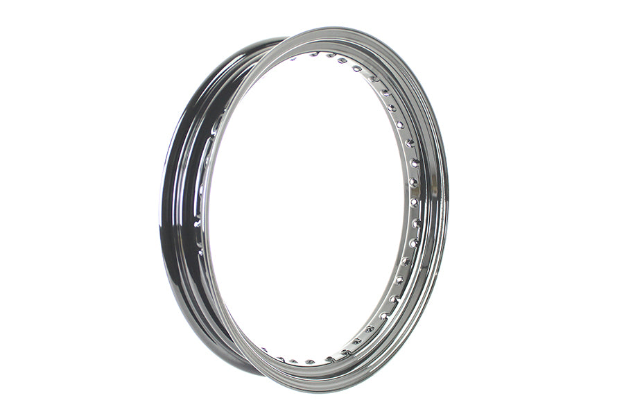 19 x 3.0" Drop Center Steel Rim Black