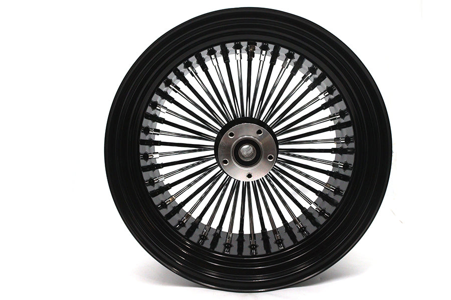18 x 10.5" King Spoke Rear Wheel Black
