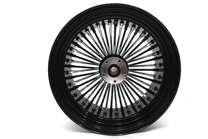 18 x 10.5" King Spoke Rear Wheel Black