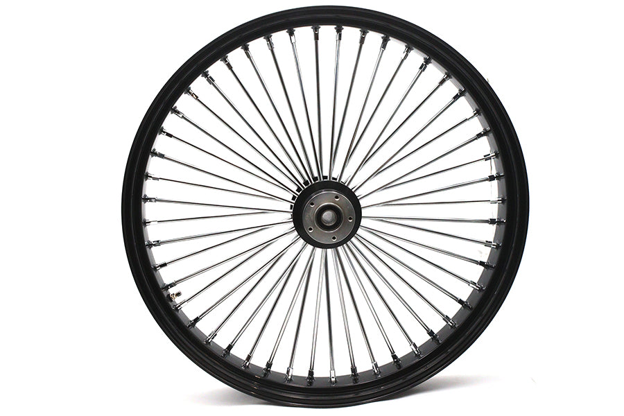 30 x 4.0" King Spoke Front Wheel Black