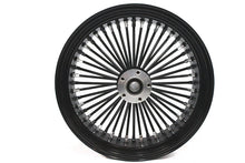 18 x 5.5" King Spoke Rear Wheel Black