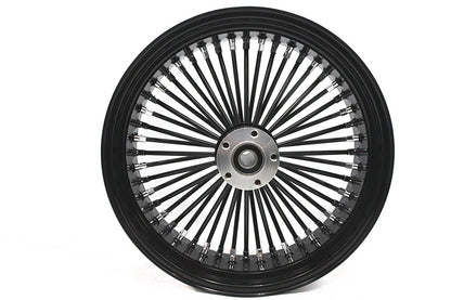 18 x 5.5" King Spoke Rear Wheel Black