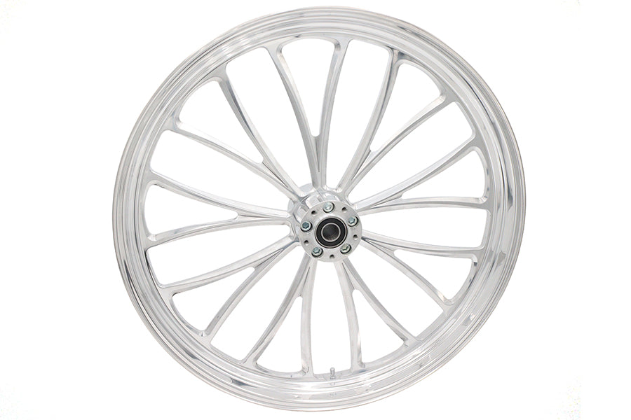 26 x 3.5" Manhattan Front Wheel Polished
