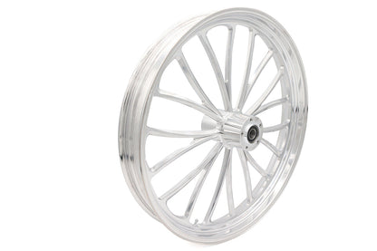 26 x 3.5" Manhattan Front Wheel Polished