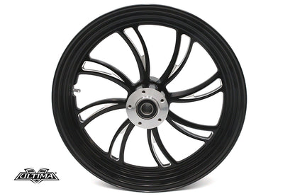18 x 3.5" Vortex Front Wheel Black Cut