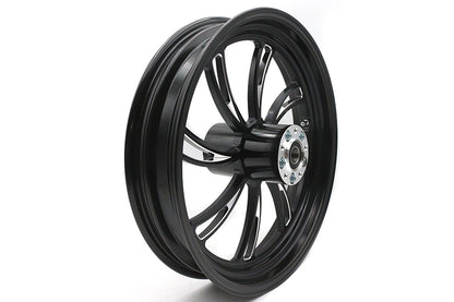 18 x 3.5" Vortex Front Wheel Black Cut