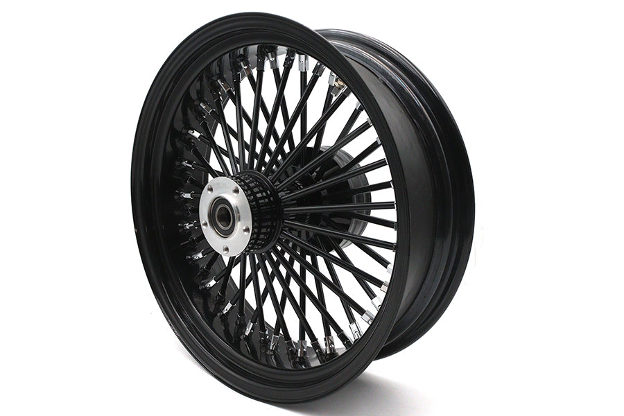 18 x 5.5" King Spoke Rear Wheel Black