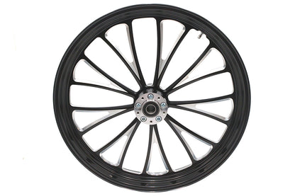 23 x 3.5" Manhattan Front Wheel Black Cut