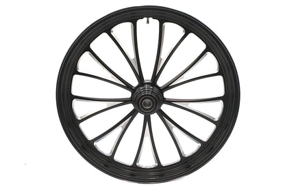 23 x 3.5" Manhattan Front Wheel Black Cut