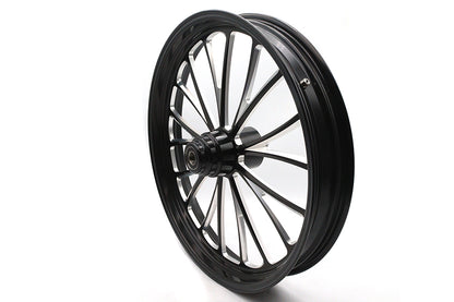 23 x 3.5" Manhattan Front Wheel Black Cut