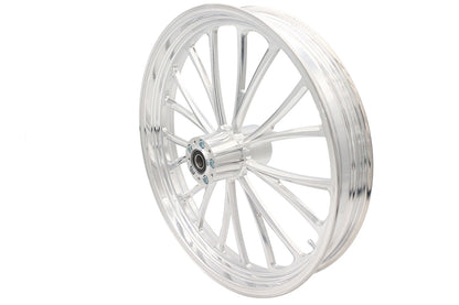 23 x 3.5" Manhattan Front Wheel Polished Aluminum